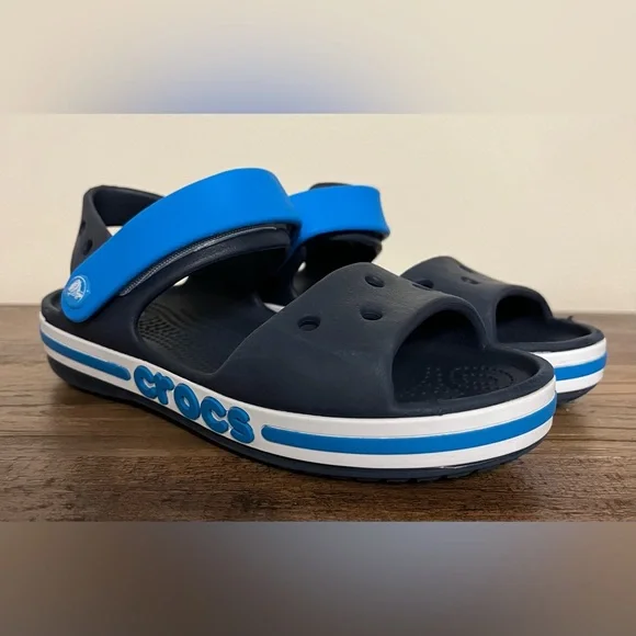 Kids Shoes Unisex Crocs Bayaband Sandals Size J1 - Picture 3 of 9